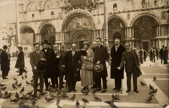 Das Pierrot-Ensemble in Venedig (1924)