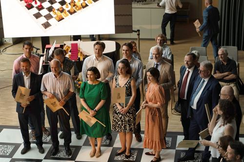 The Schoenberg Games, Brüssel 2026 — Am Brett